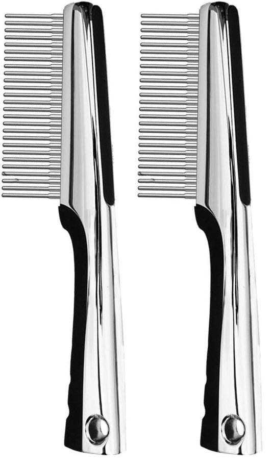 Resco Professional Anti-Static Dog, Cat, and Pet Rotating Pin Comb, Best for Removing Knots and Mats